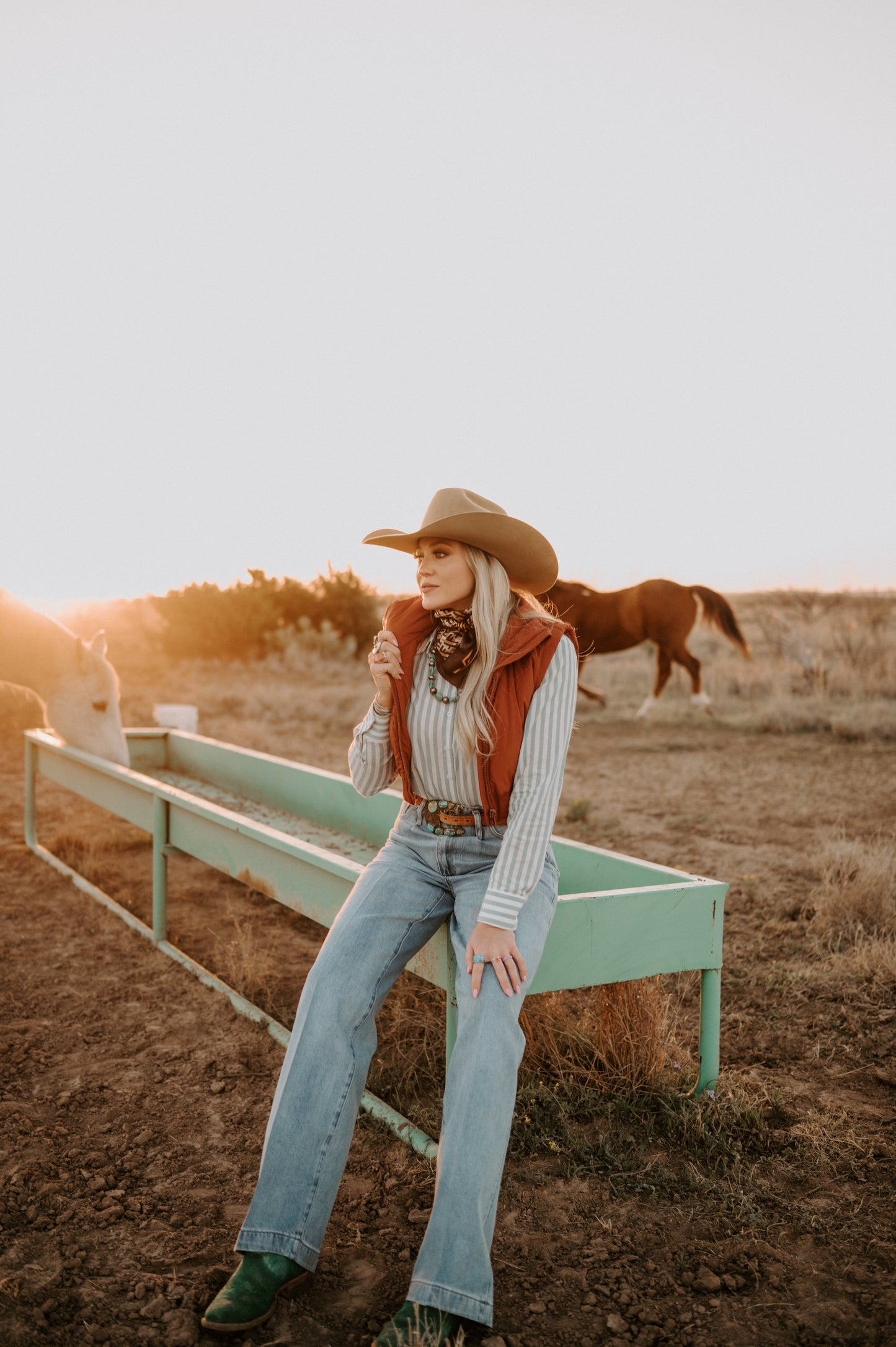 The BT Button Down in Sage Green
