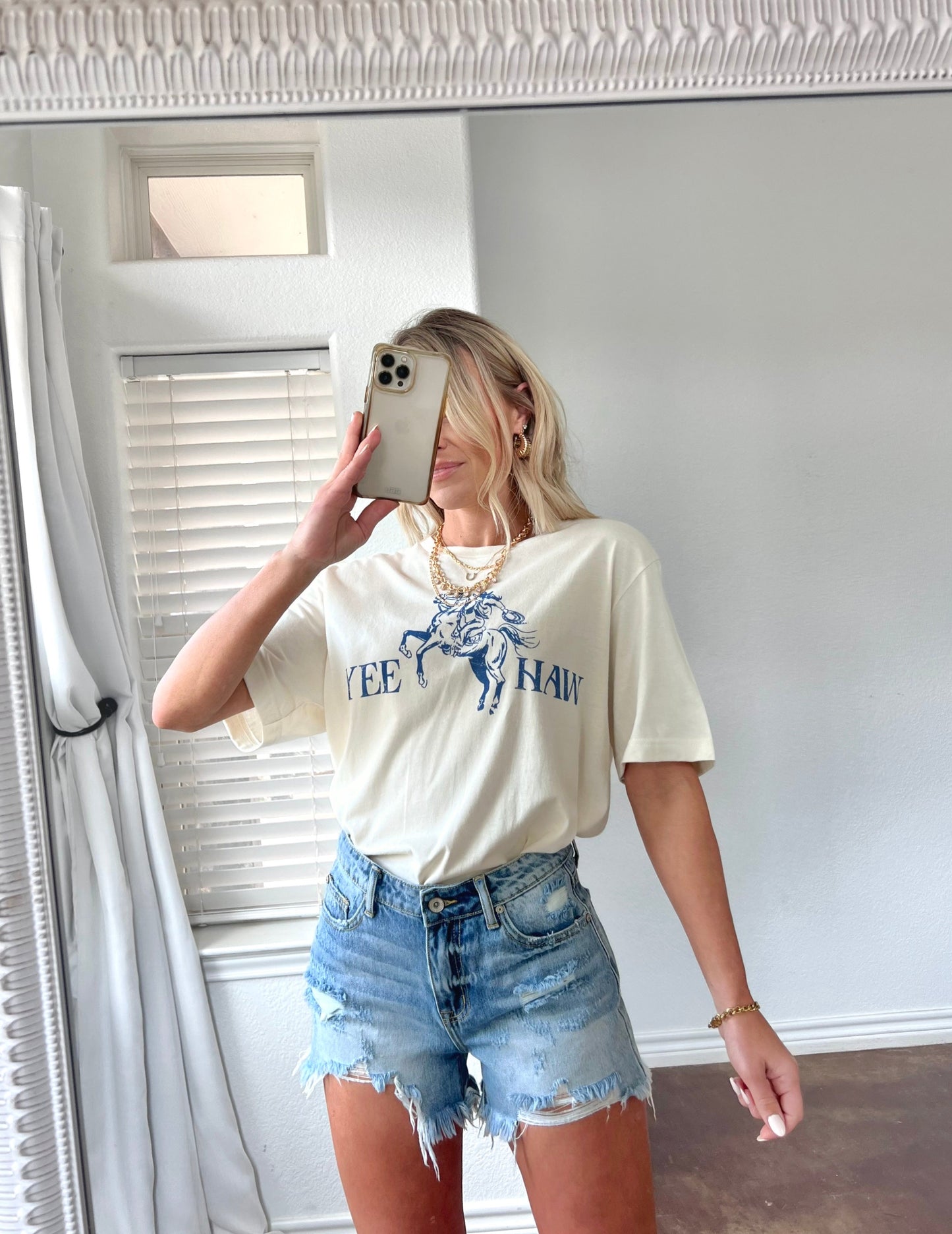 The Yeehaw Cowgirl Tee