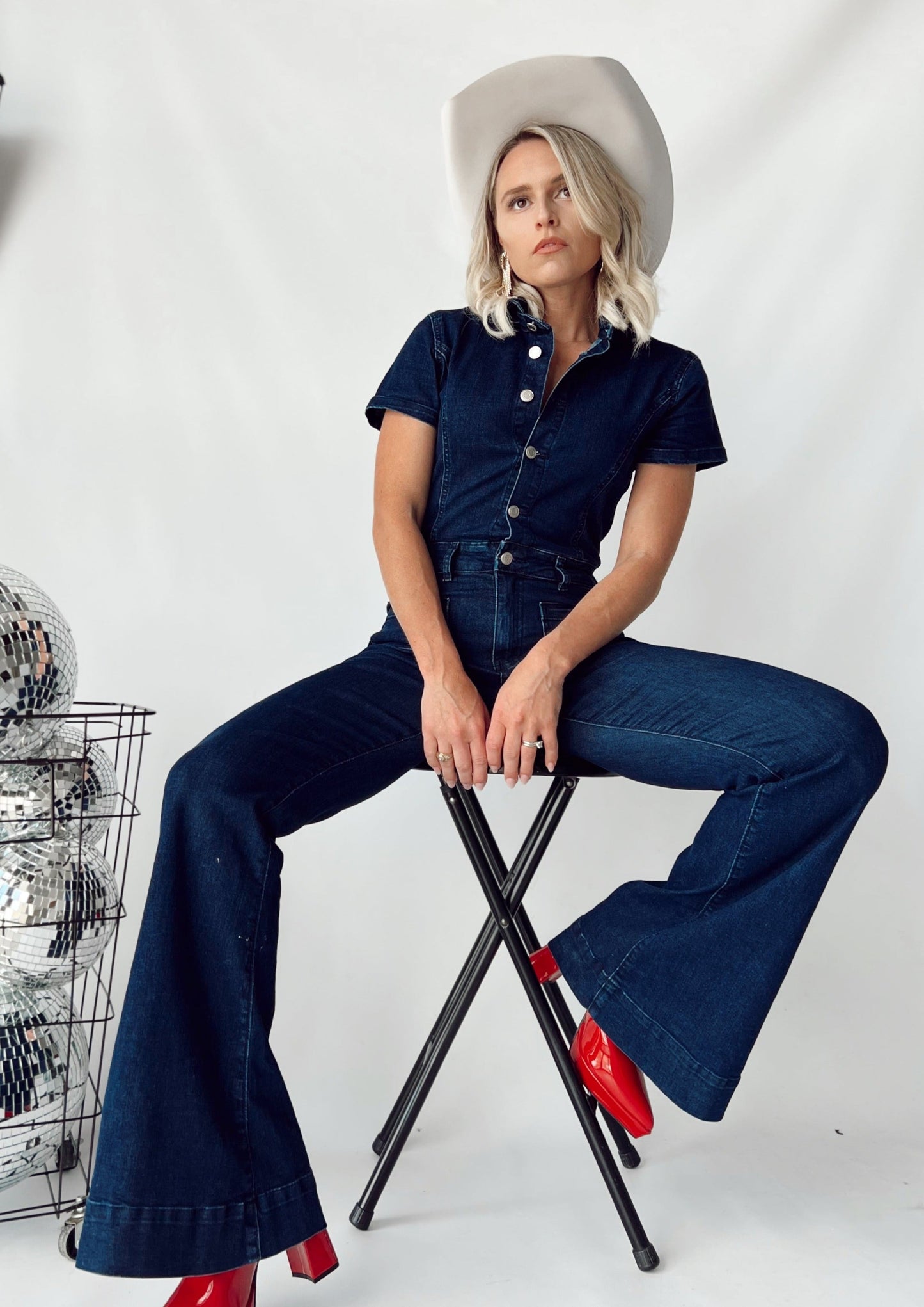 The Waylon Denim Jumpsuit