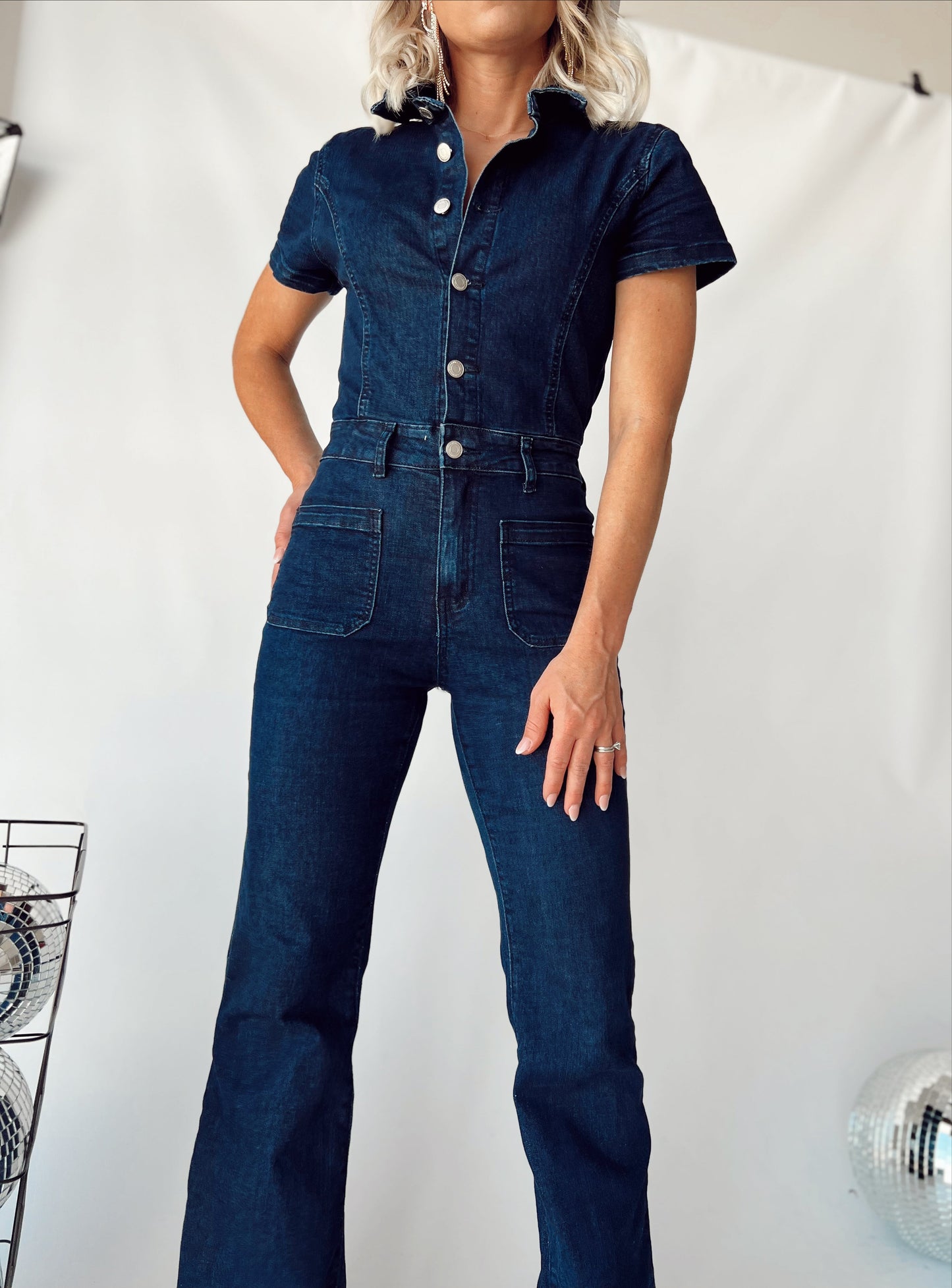 The Waylon Denim Jumpsuit
