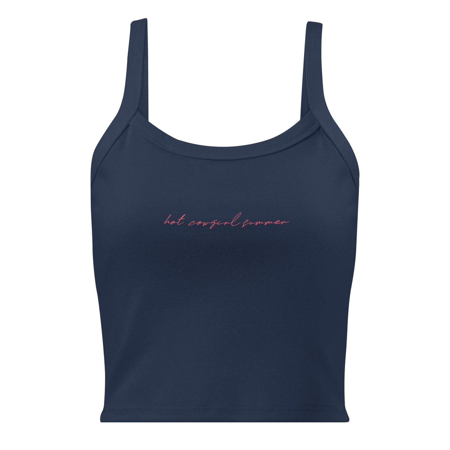 Hot Girl Summer Micro-Rib Tank