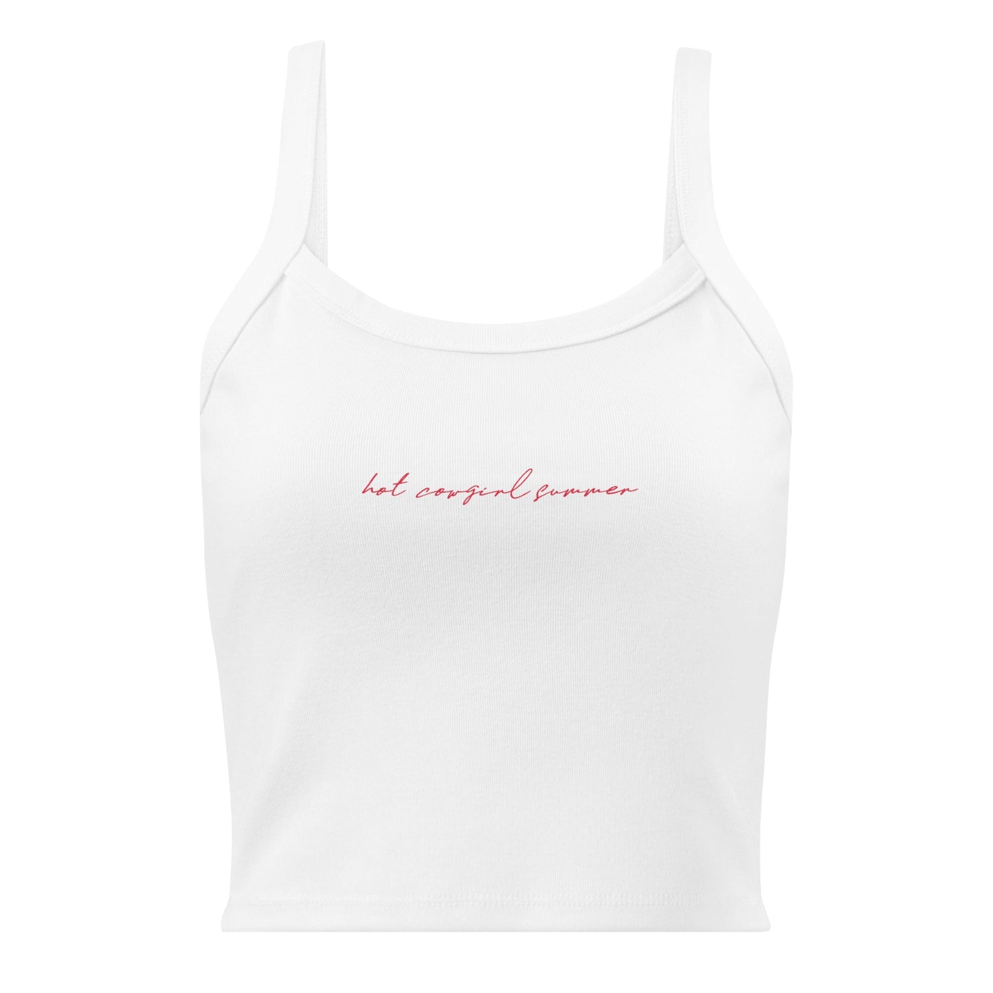 Hot Girl Summer Micro-Rib Tank