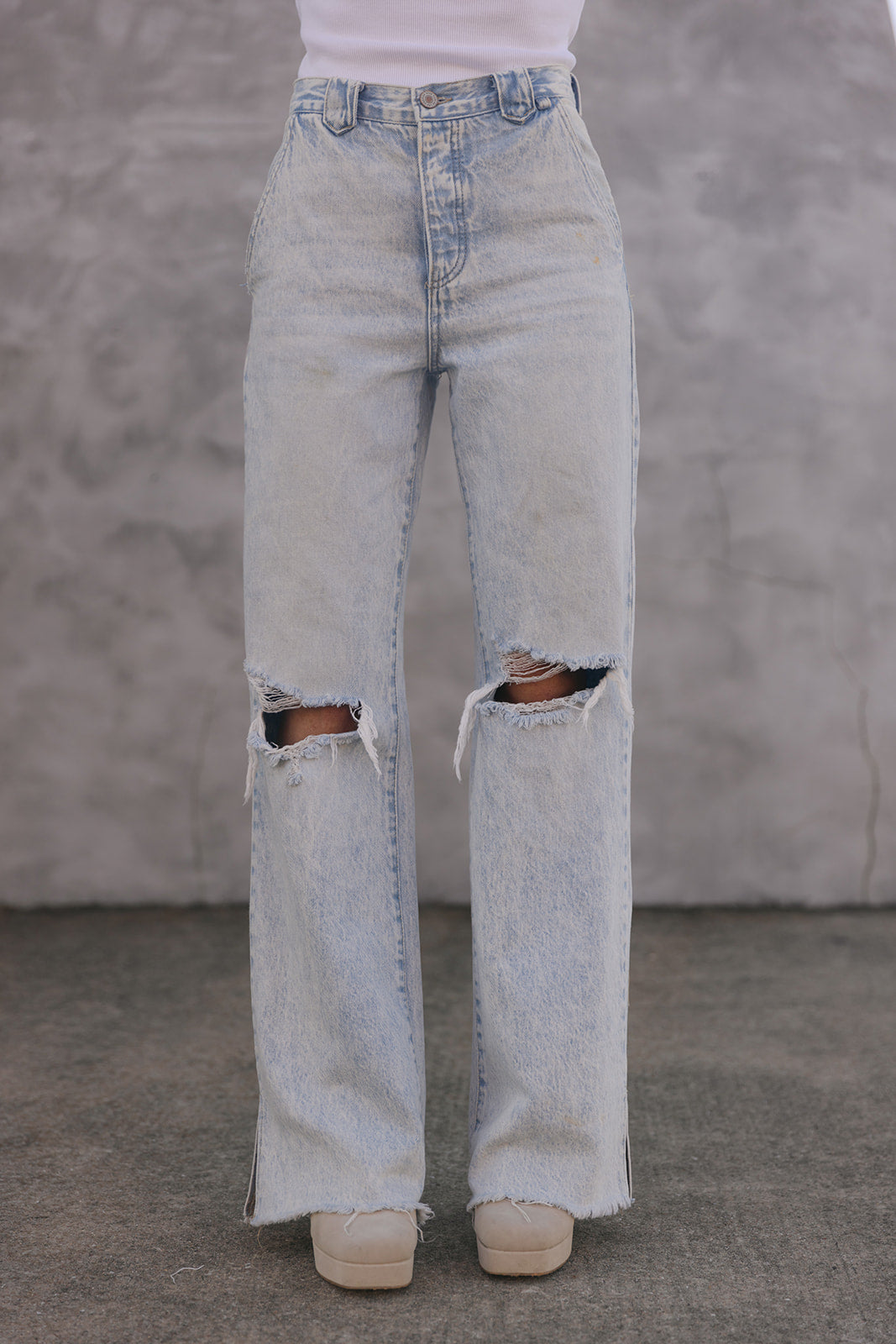 The Livie Straight Leg Jean