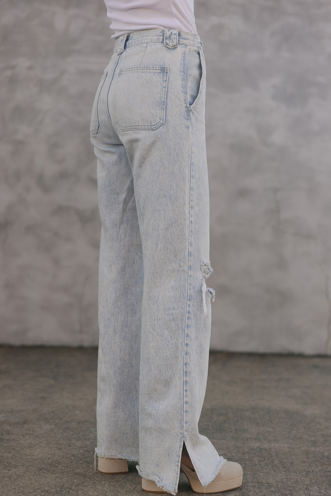 The Livie Straight Leg Jean