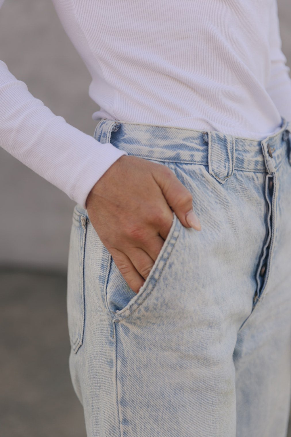 The Livie Straight Leg Jean