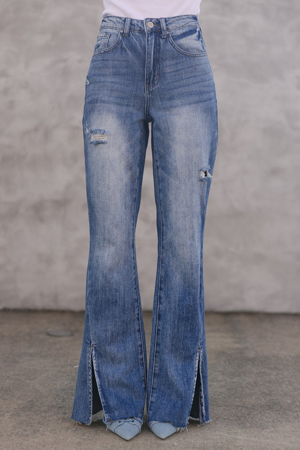 SALE The Everly Split Flare Jean