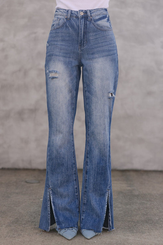 SALE The Everly Split Flare Jean