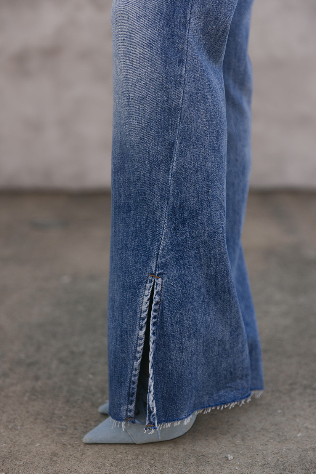 SALE The Everly Split Flare Jean