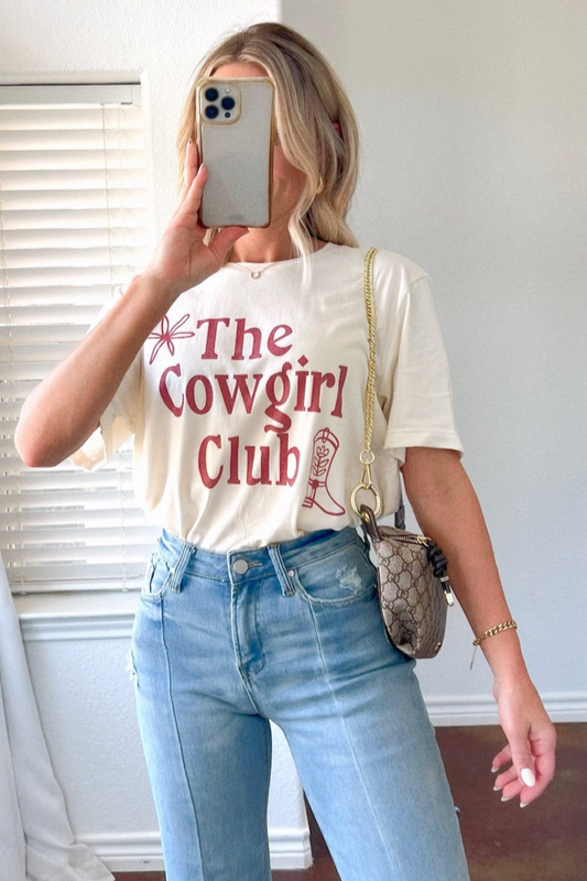 The Cowgirl Club Tee