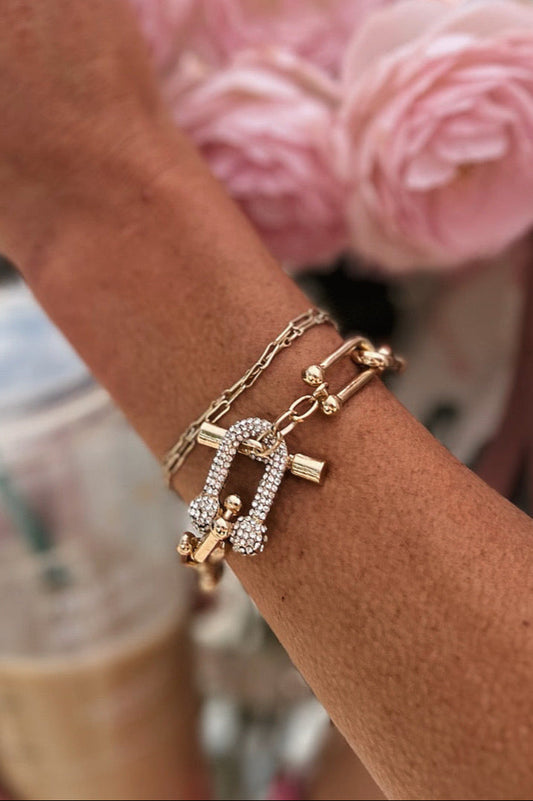The Paved Chain Bracelet