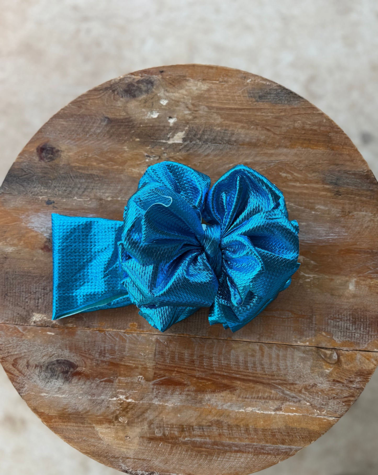 Metallic Messy Headwraps