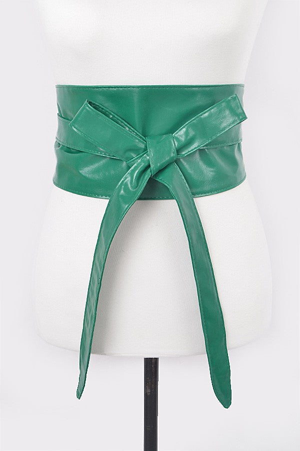 SALE The Myla Wrap Belt in Green