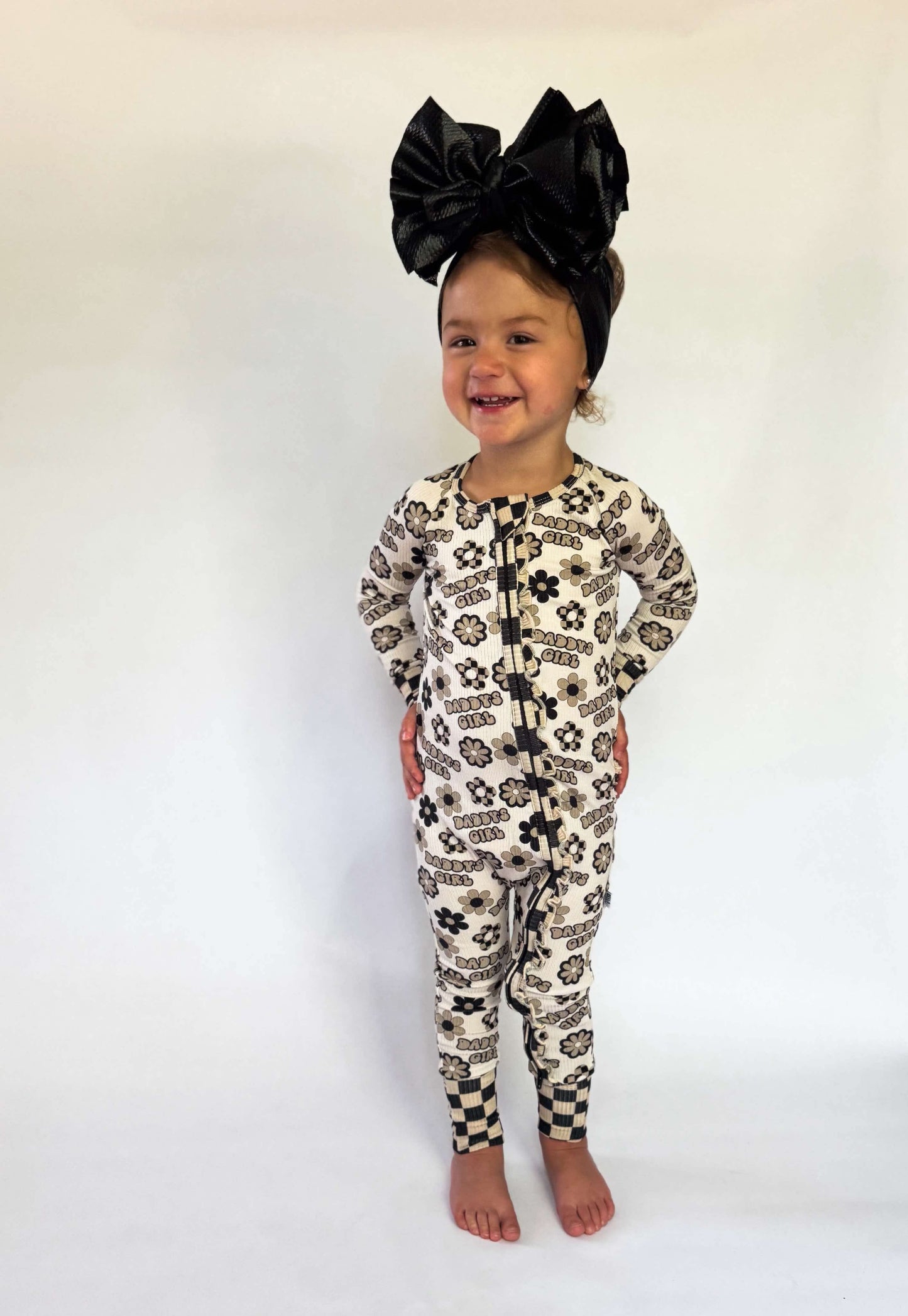 Daddy's Girl Ribbed Bamboo Sleeper