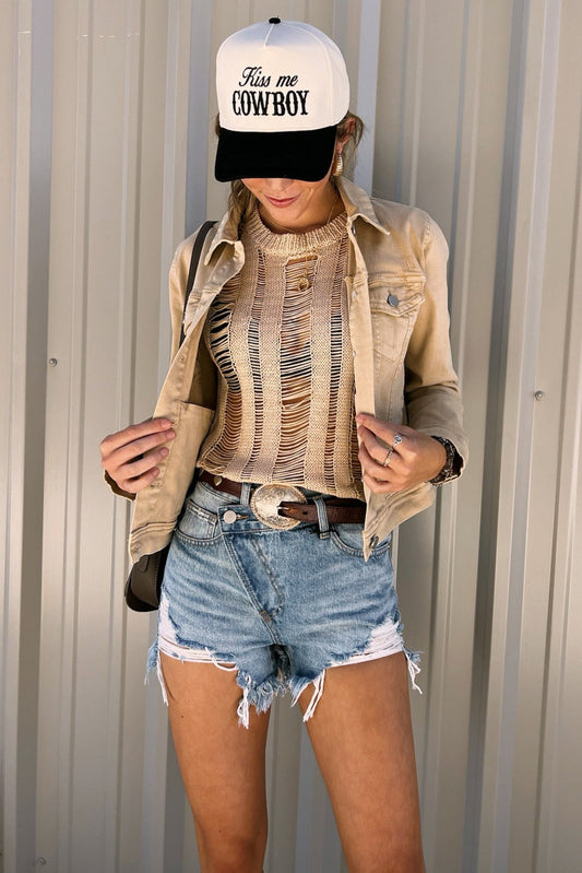 The Alby Crossover Denim Short