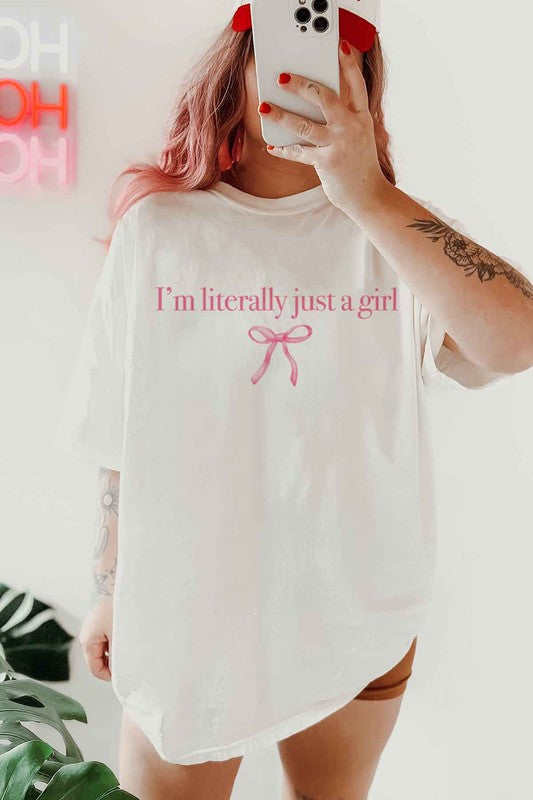 The Literally Just A Girl Tee