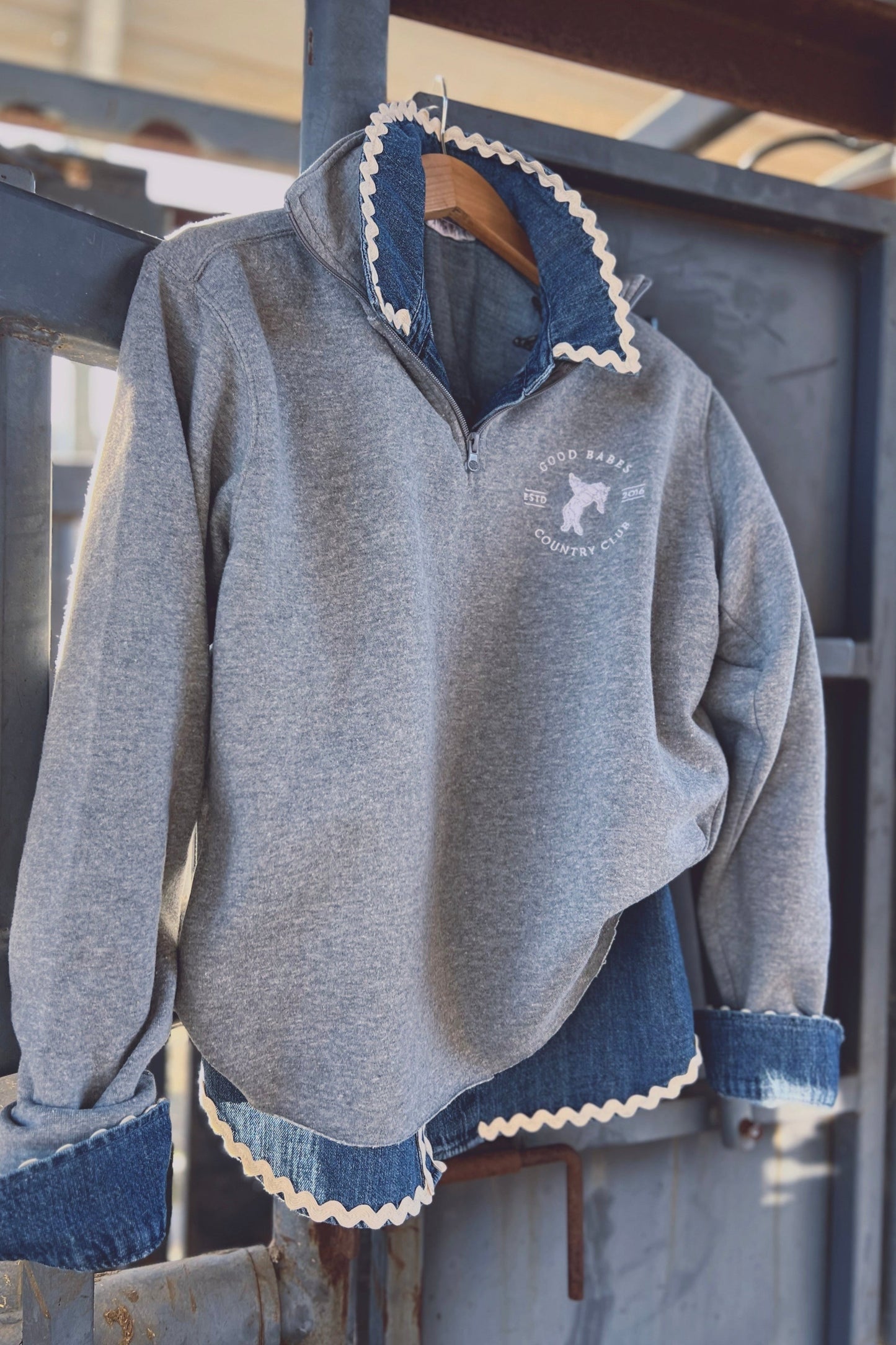The Good Babes Country Club Quarter Zip