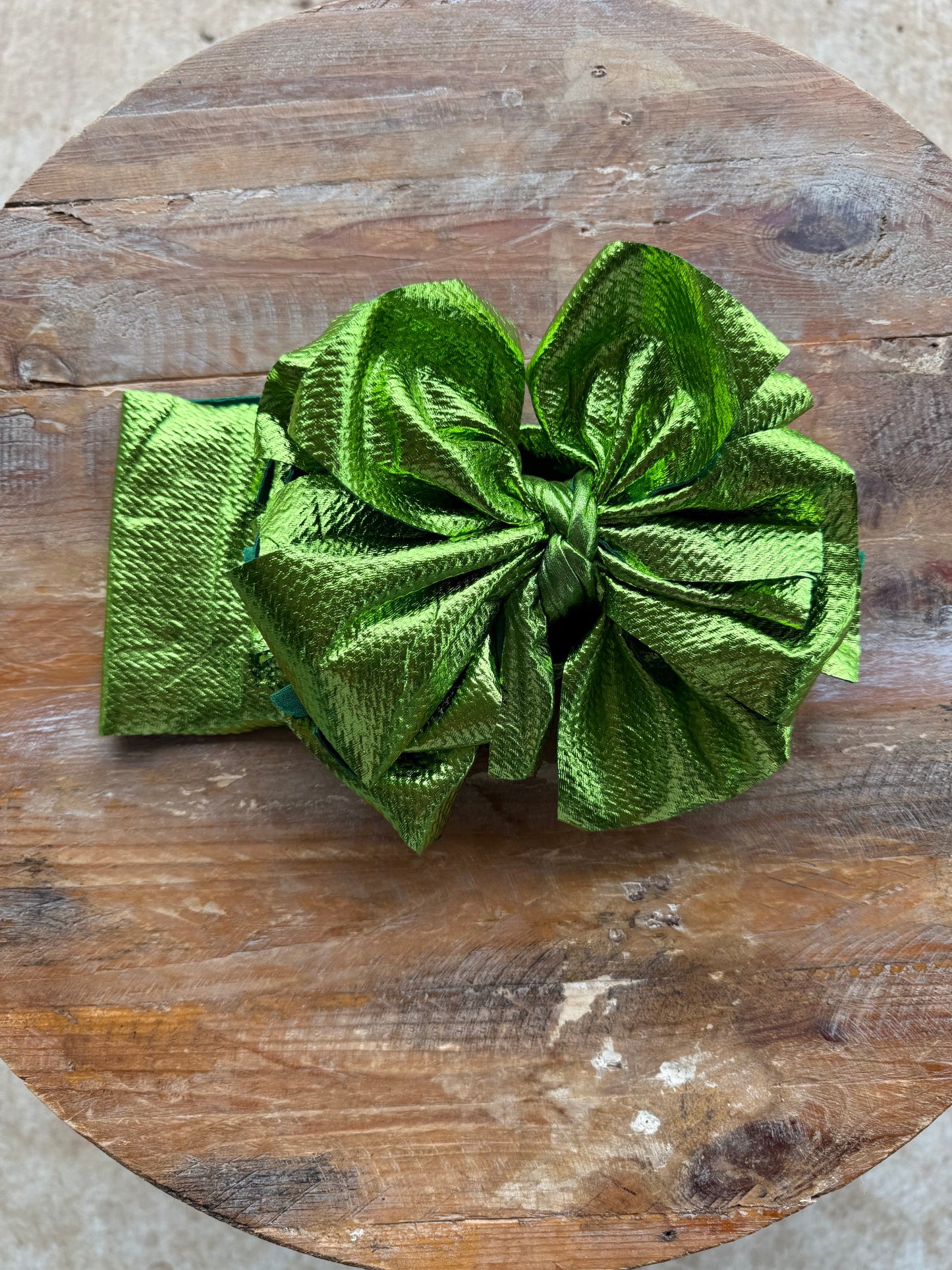 Metallic Messy Headwraps