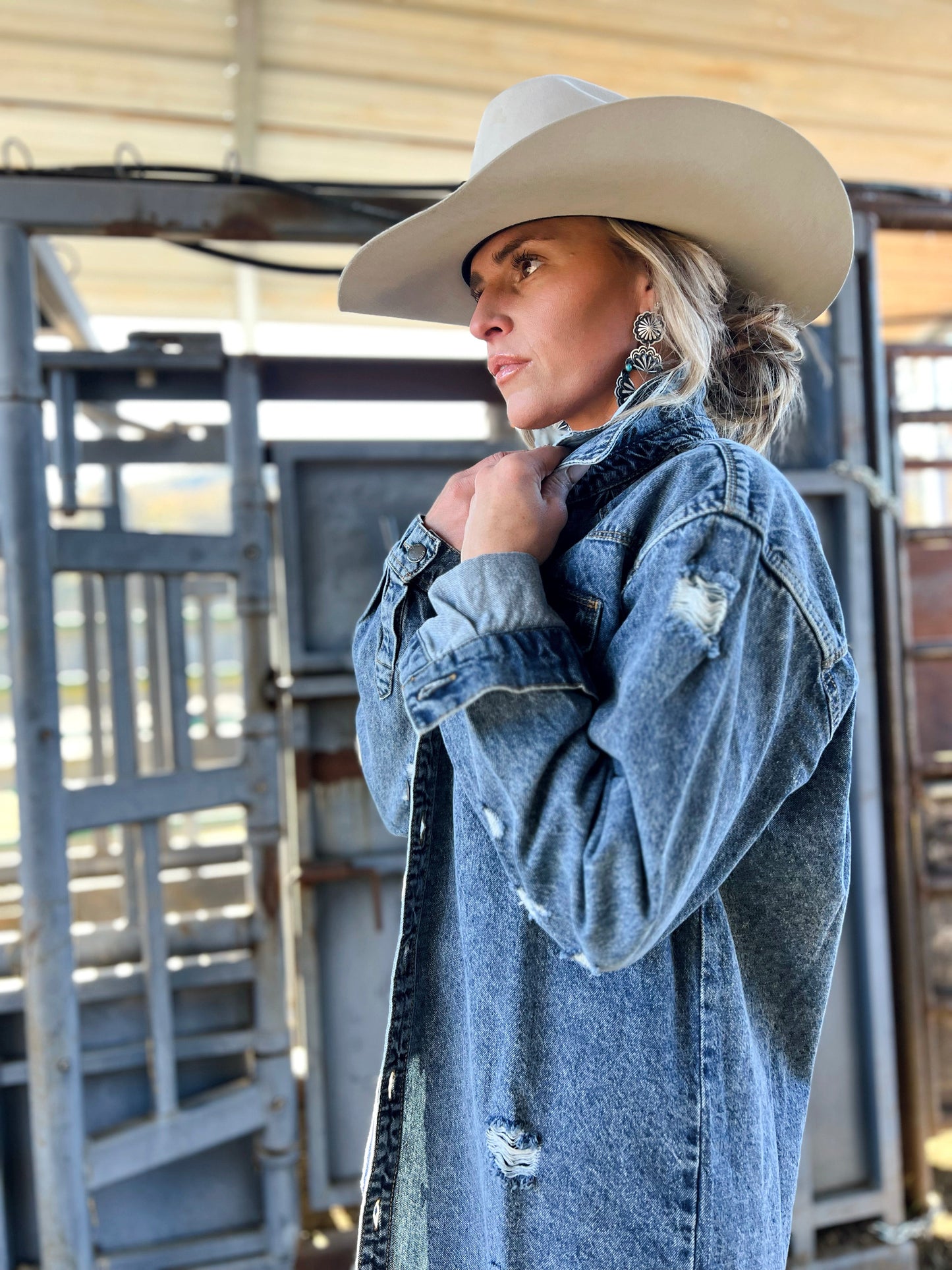 The Jaydon Denim Top