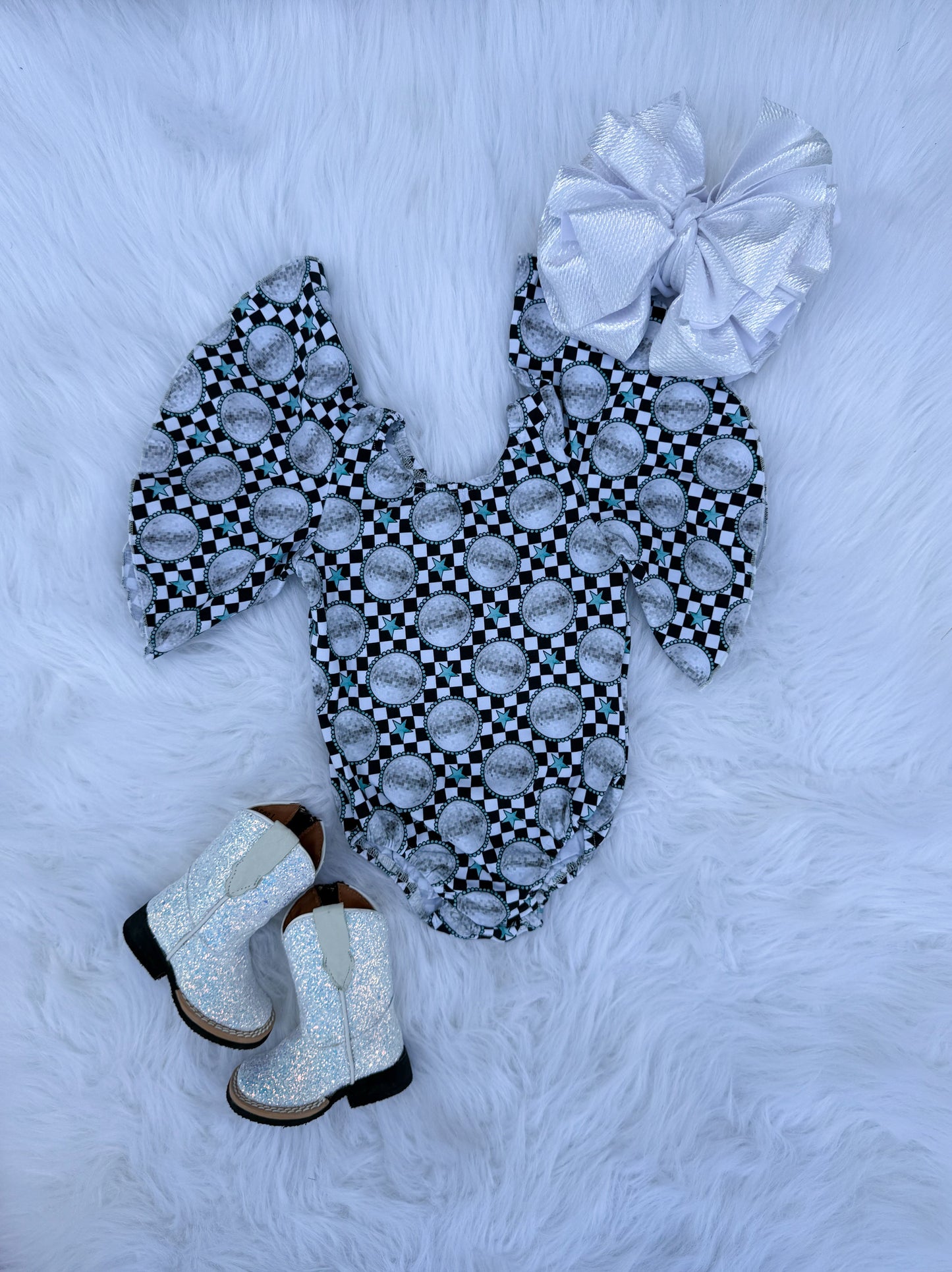 Disco Flutter Sleeve Leo