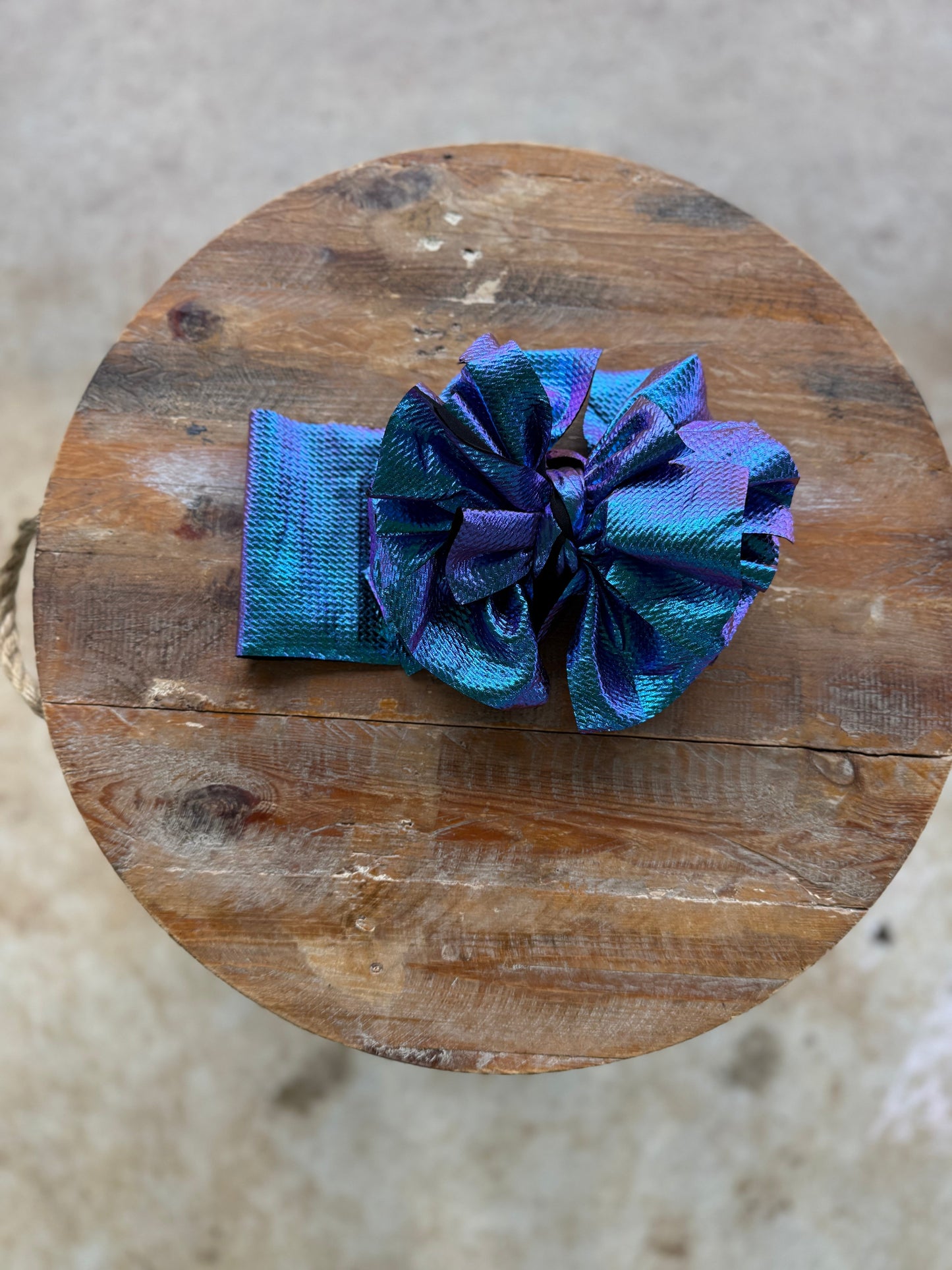 Metallic Messy Headwraps