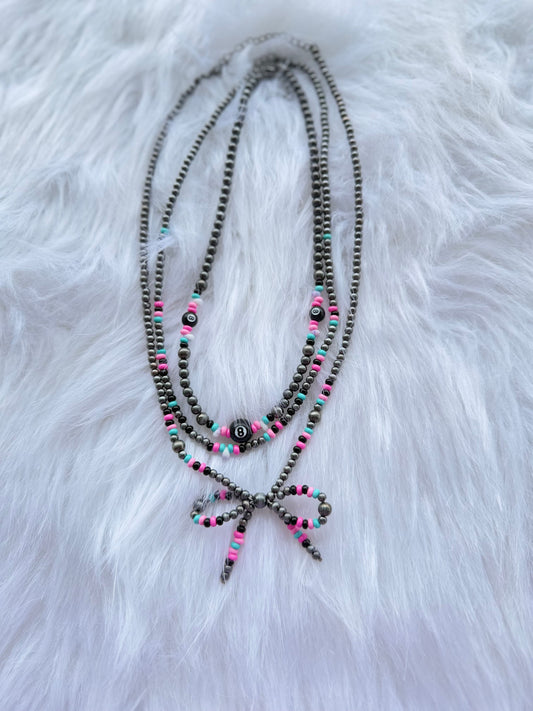 Cowgirl luck necklace