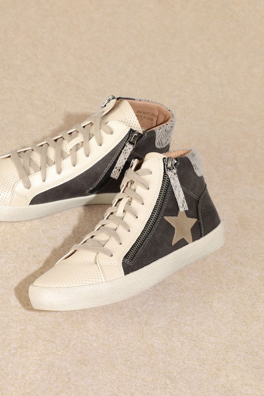 The Havana High Top Sneaker