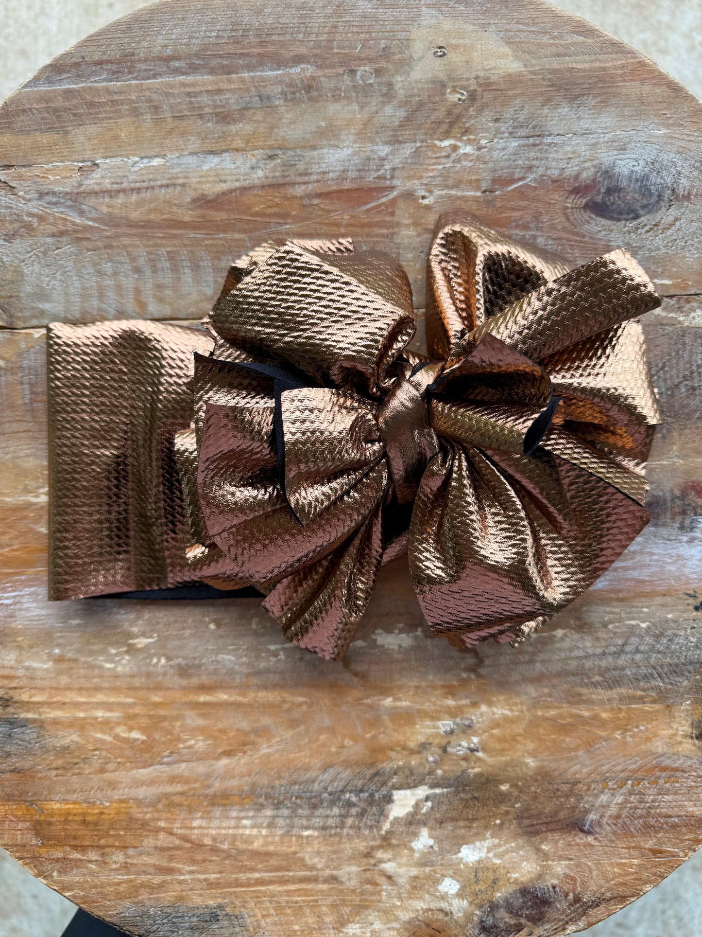 Metallic Messy Headwraps