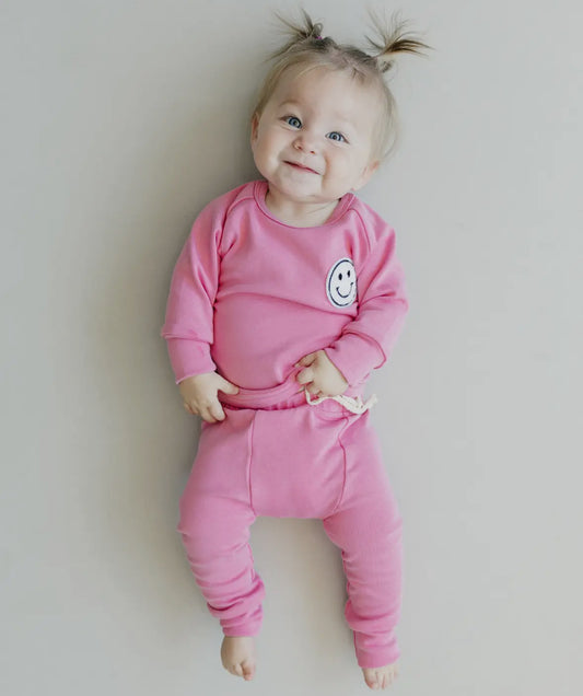 Lounge Set | Smiley Bubble Gum