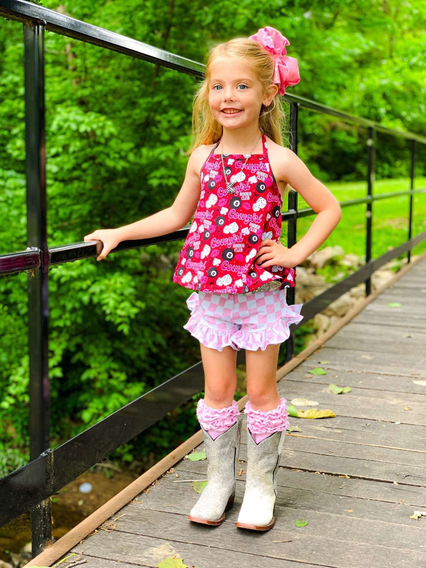 Cowgirl Rodeo Club Swing Top