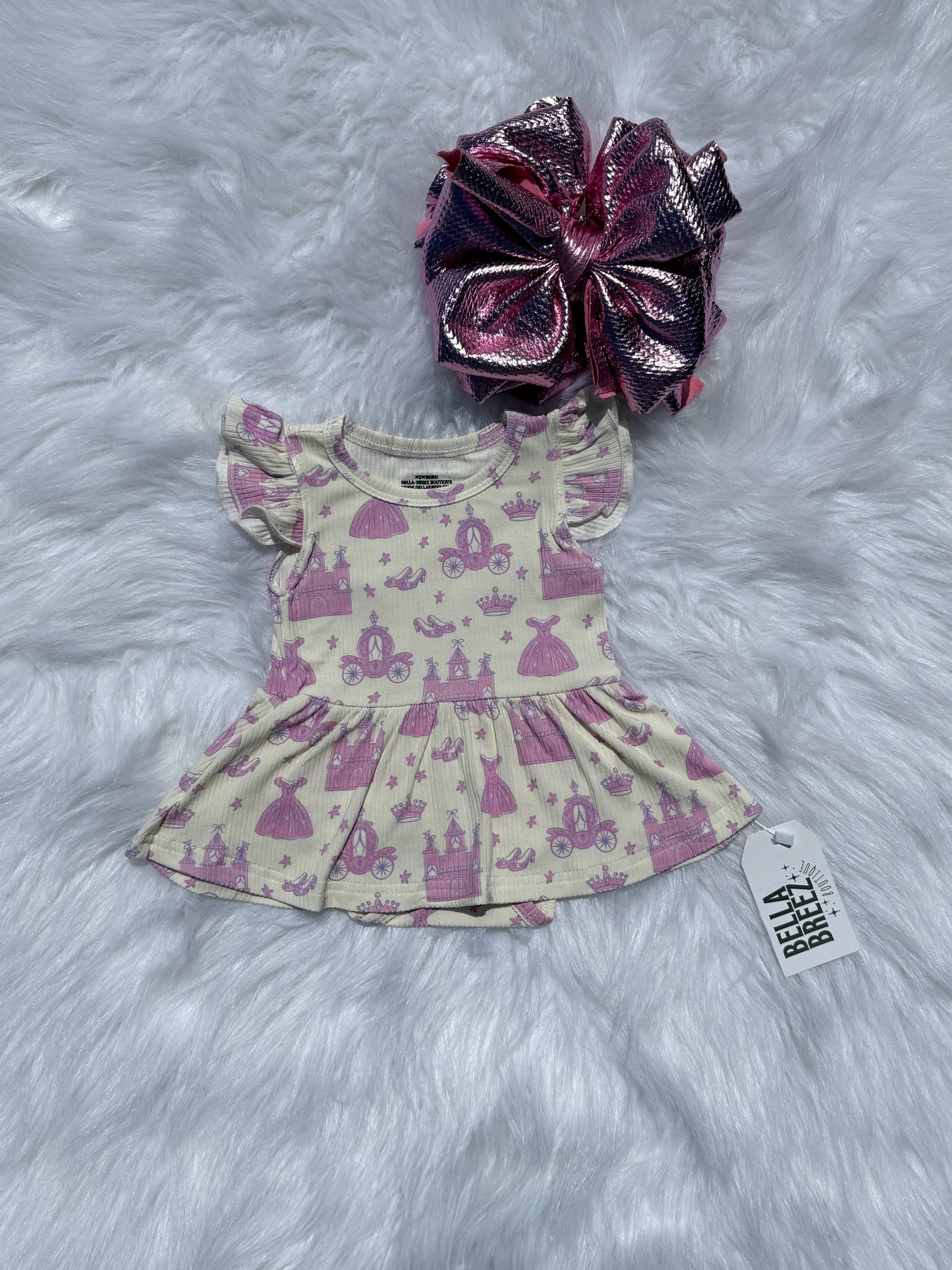 Princess Bamboo Skirted Romper