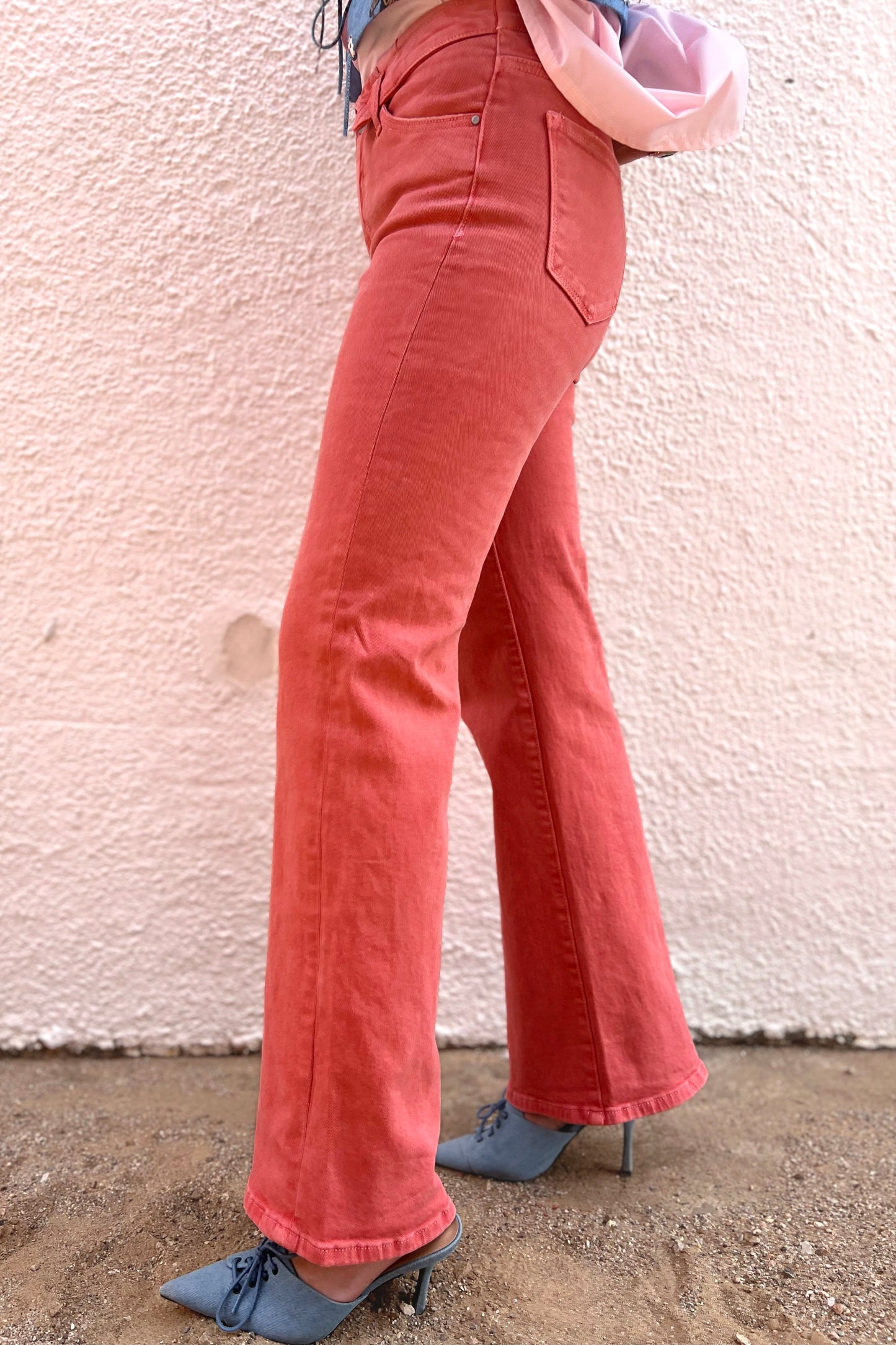 SALE The Everly Pant in Peach