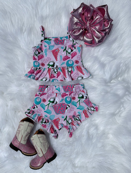 Rodeo Rebel Ruffled Set