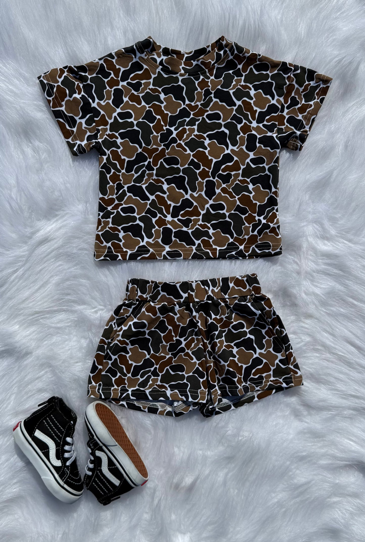 Oversized Camo Set