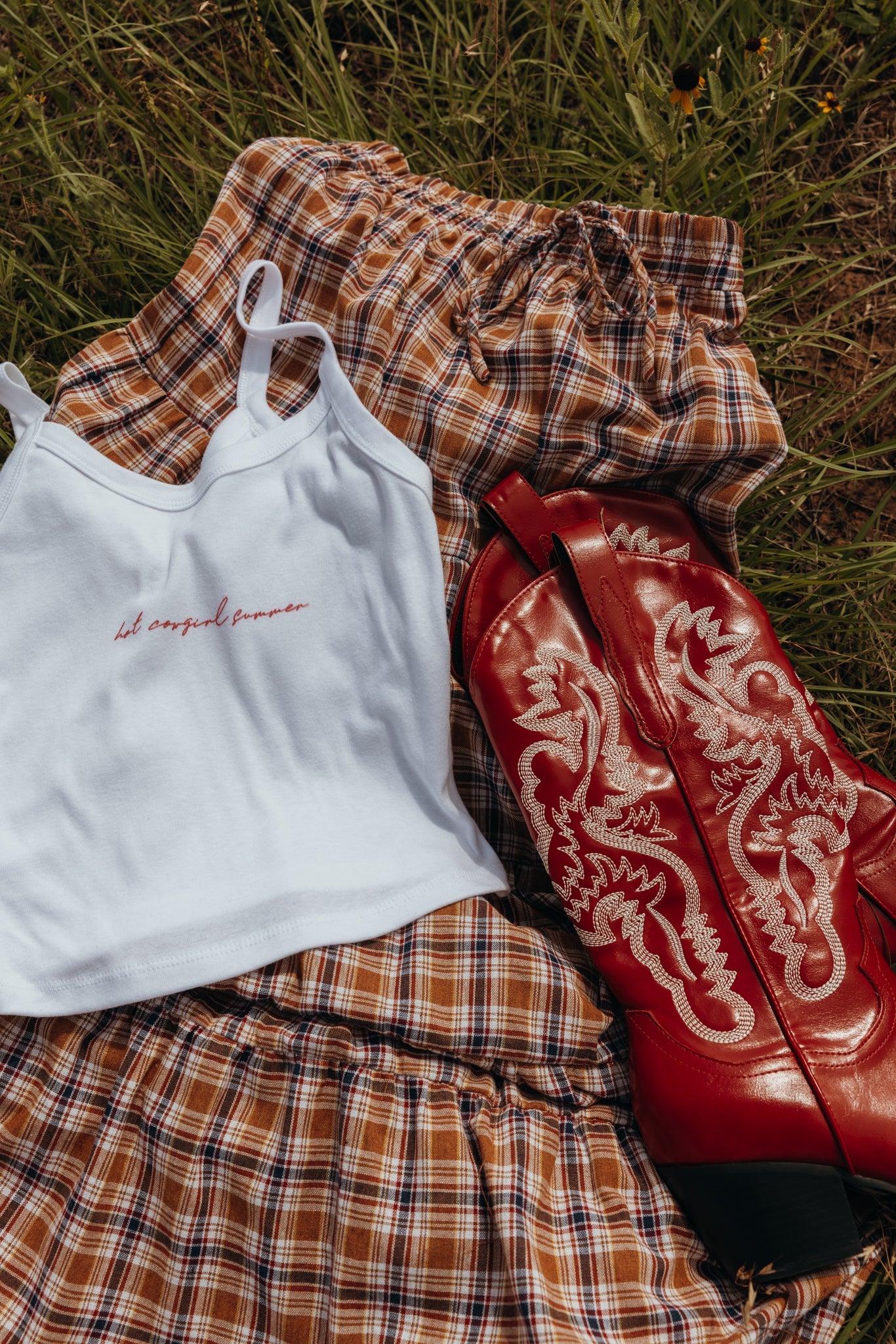 Hot Girl Summer Micro-Rib Tank