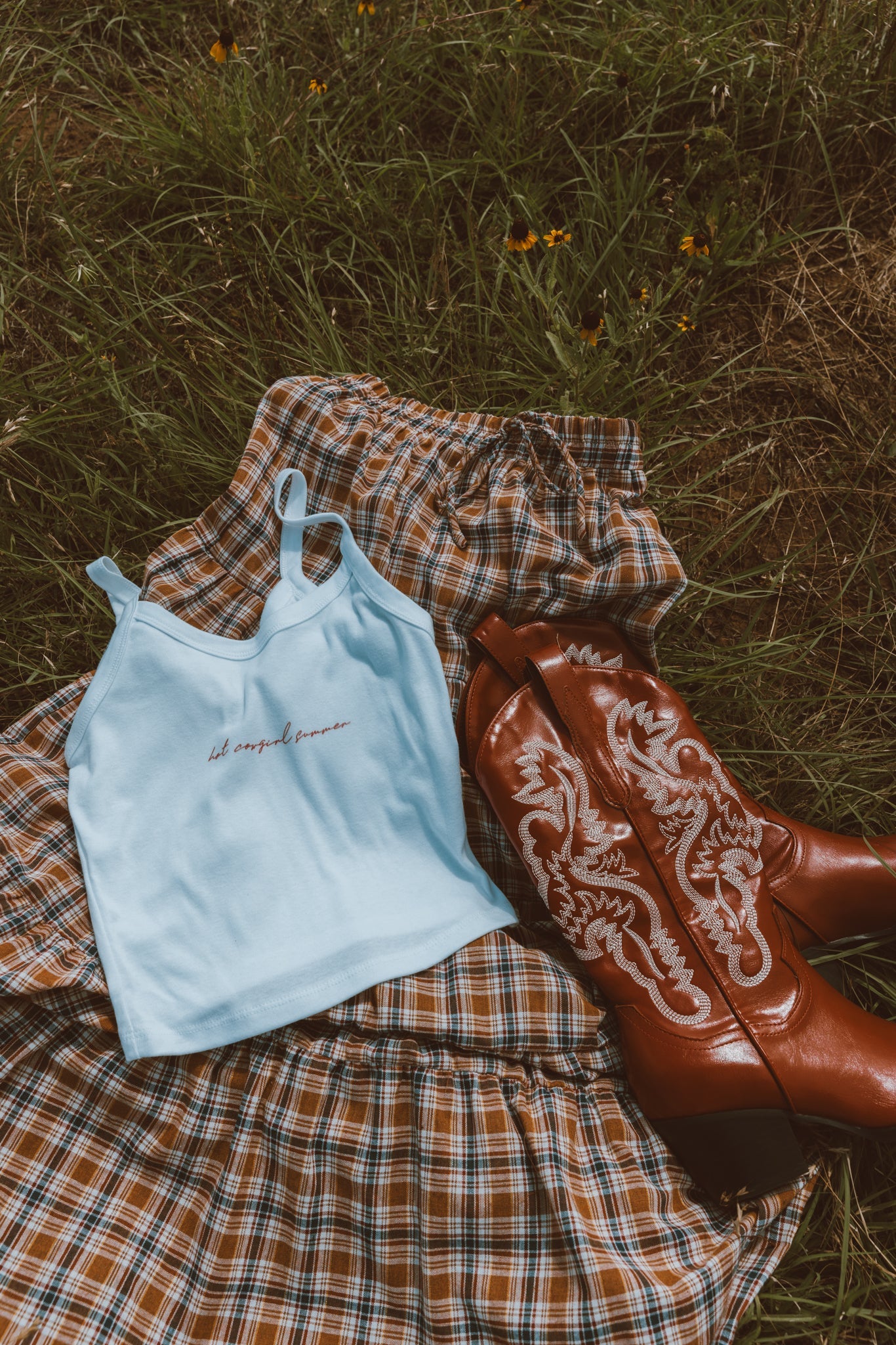 SALE The Pistola Red Cowboy Boot