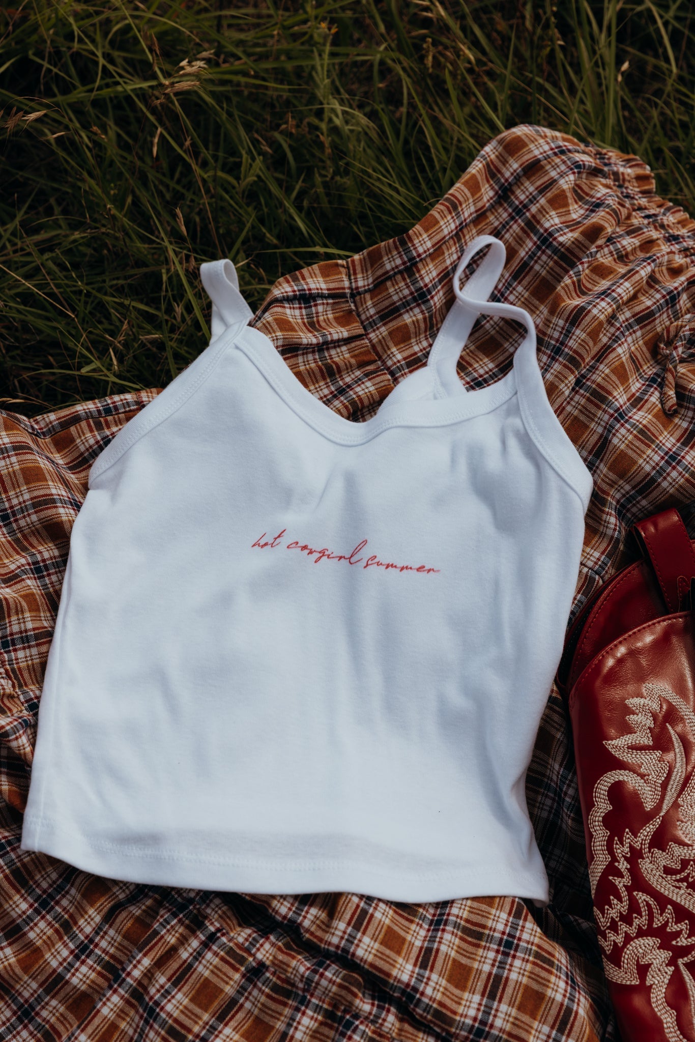 Hot Girl Summer Micro-Rib Tank