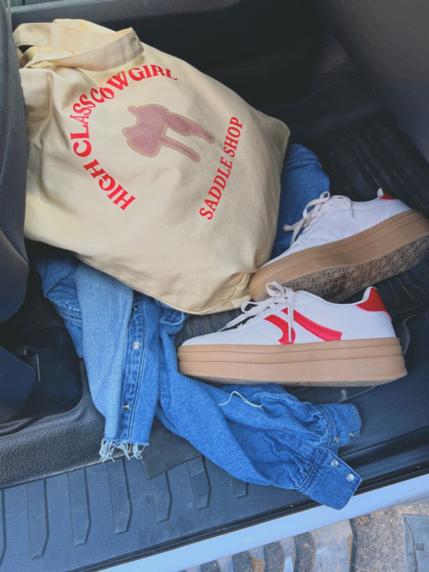 High Class Cowgirl Tote Bag