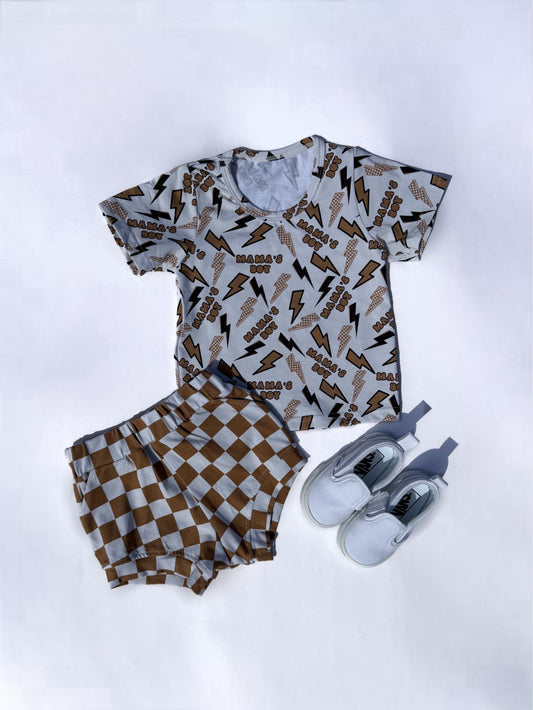 Mama's Boy Short Set