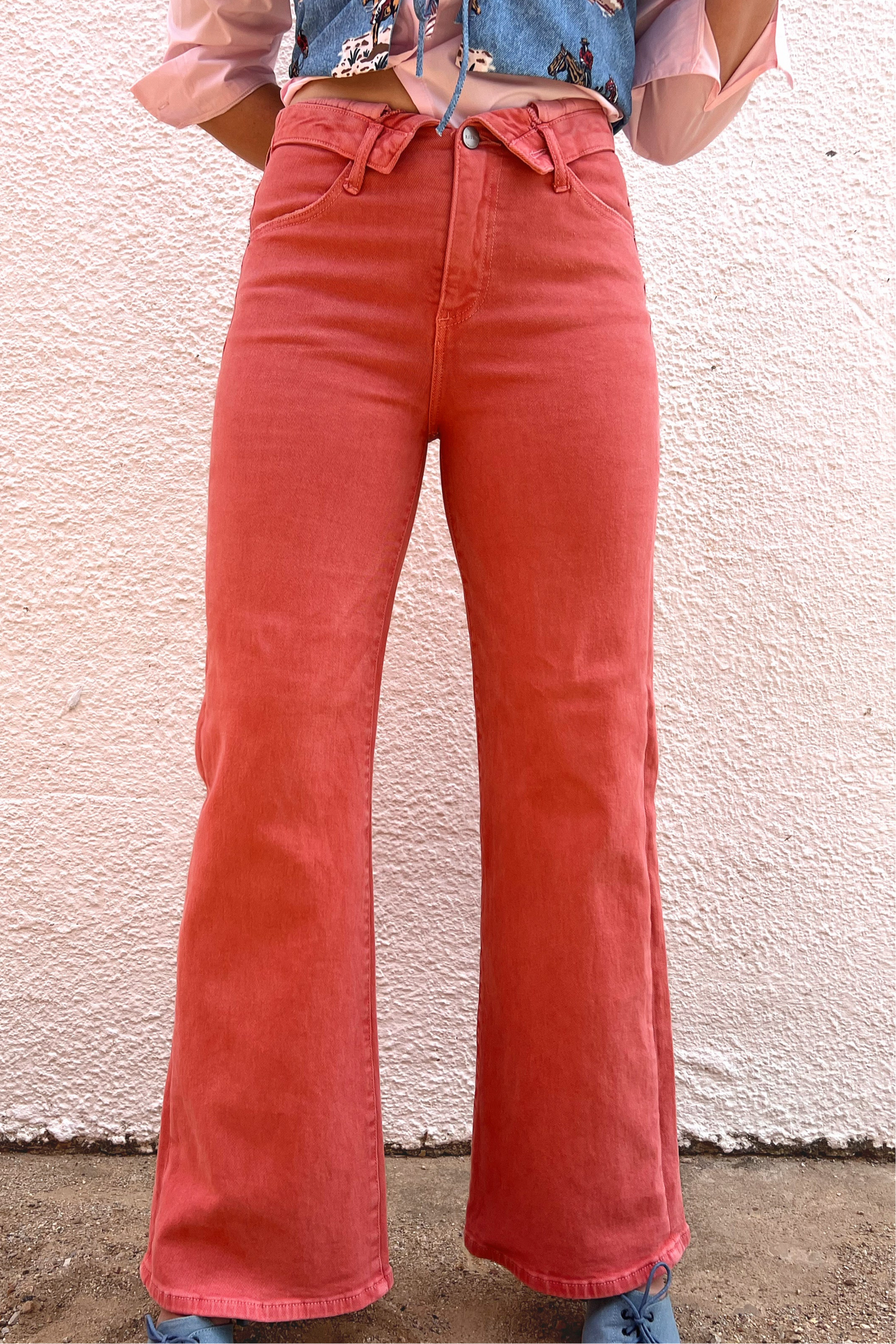SALE The Everly Pant in Peach