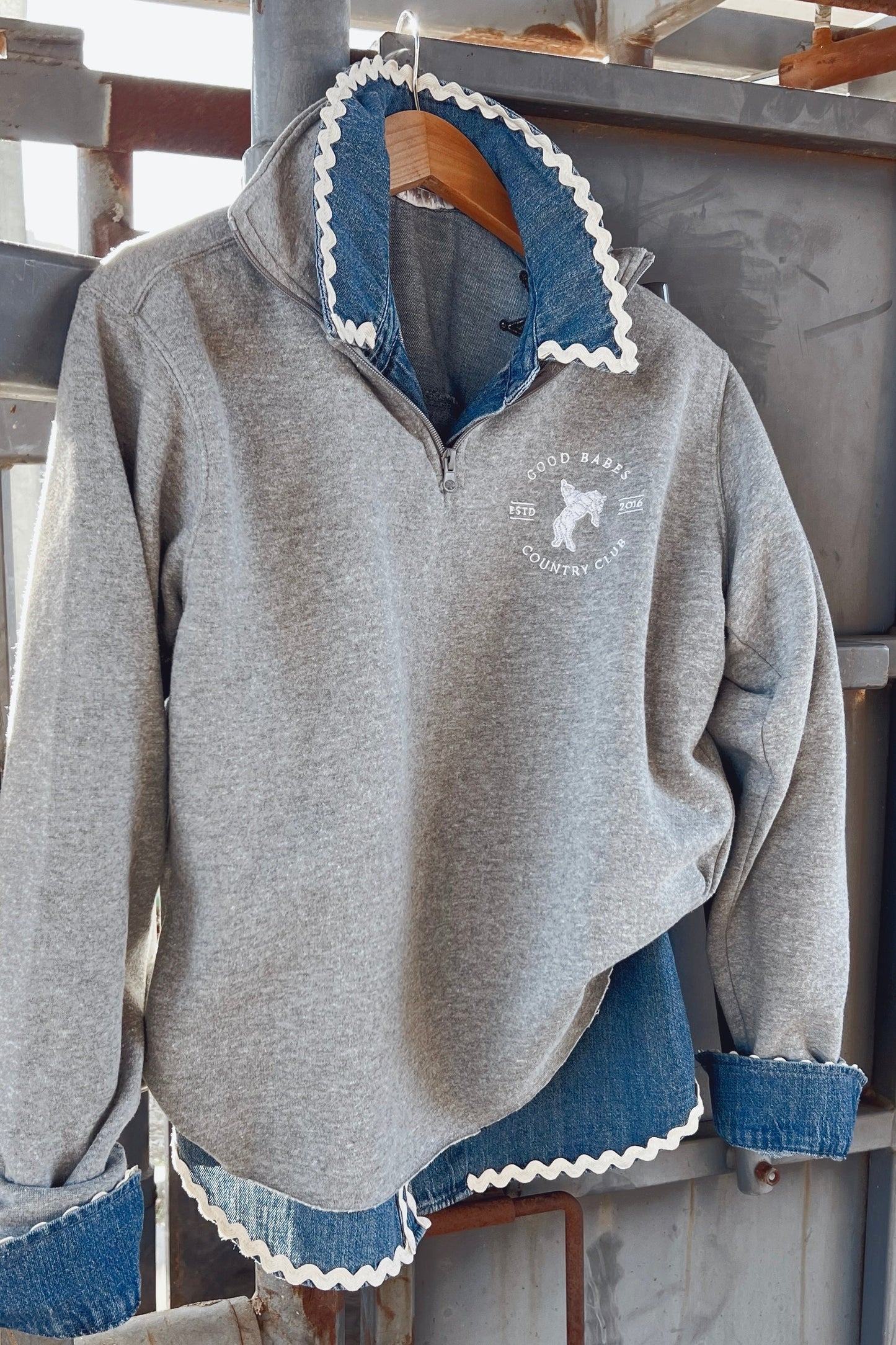 The Good Babes Country Club Quarter Zip