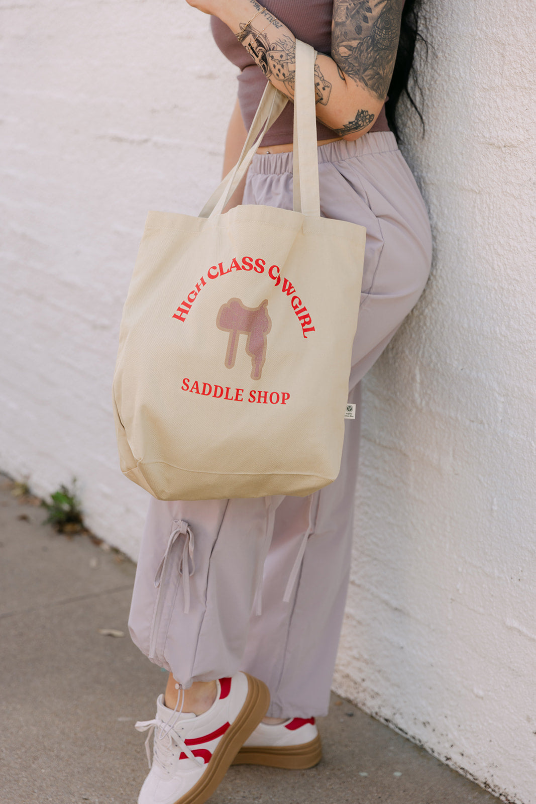 High Class Cowgirl Tote Bag