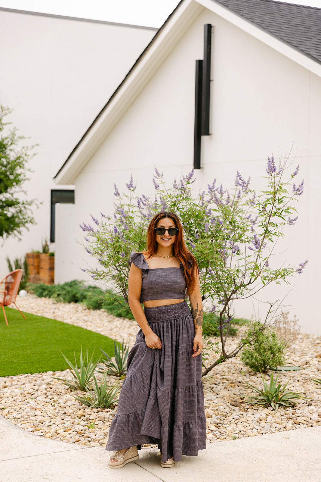 The Ivy Set in Charcoal