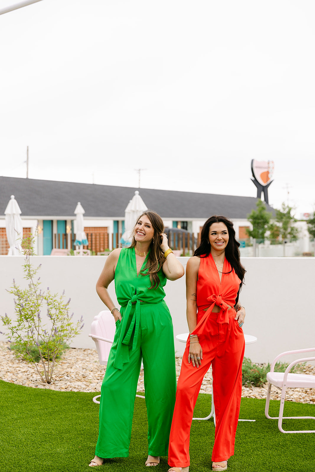 The Jemma Jumpsuit in Green