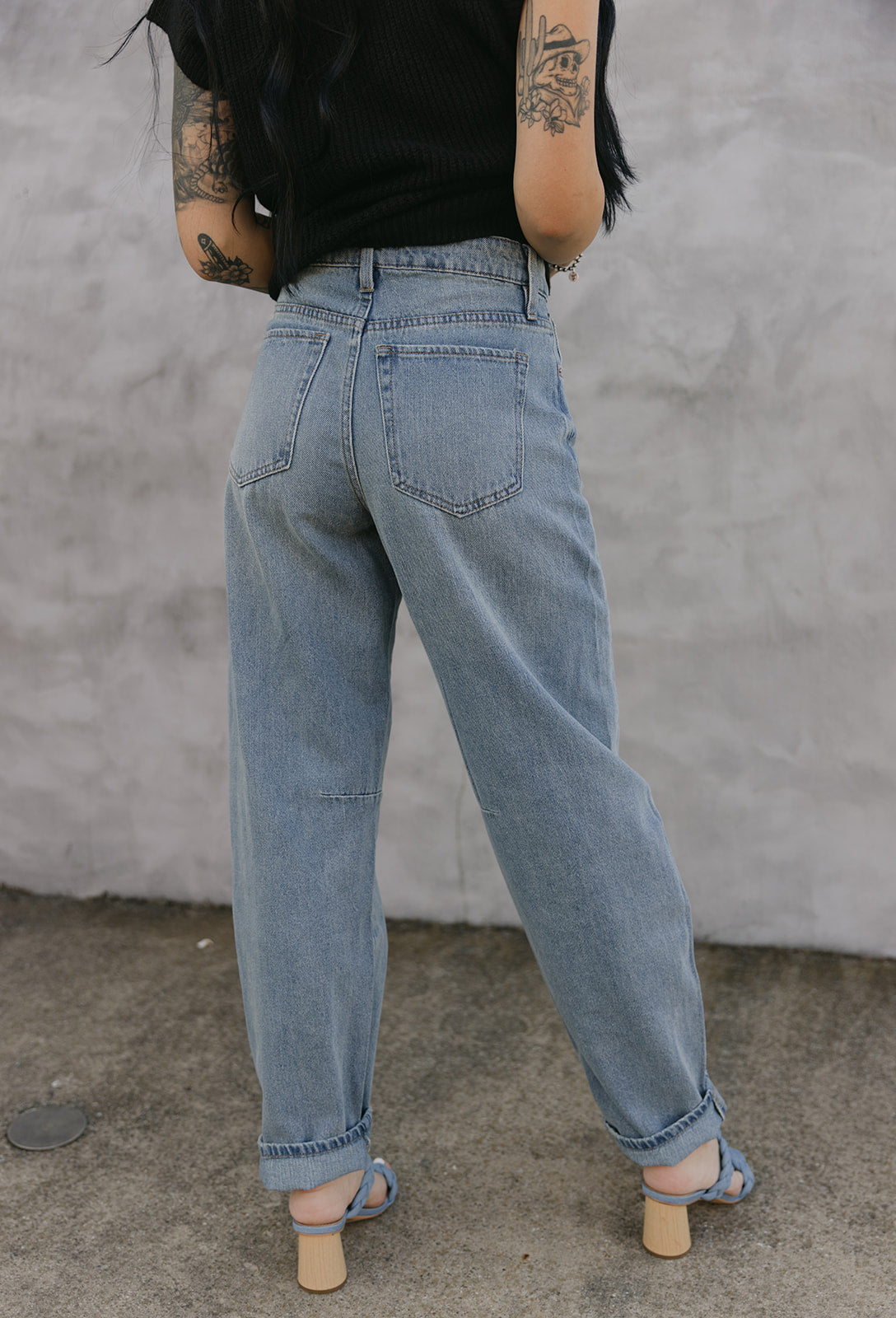 SALE The Liliana Barrel Jean