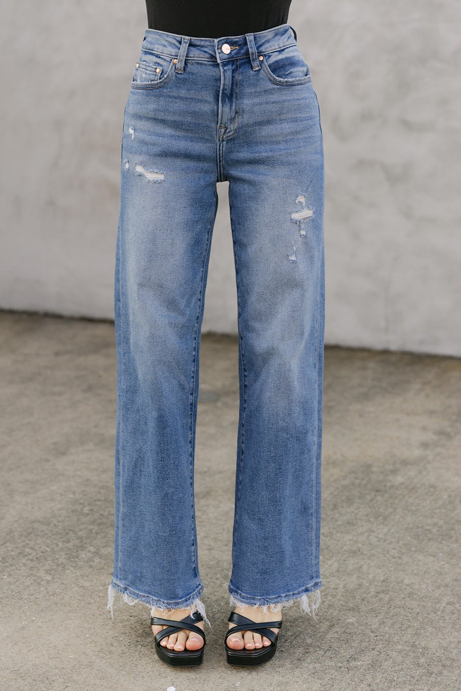 SALE The Halle Straight Leg Jean