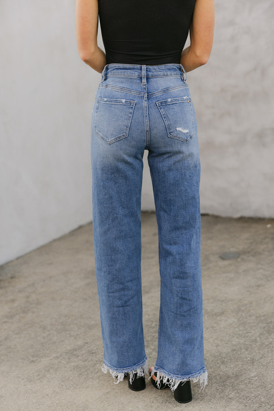 SALE The Halle Straight Leg Jean