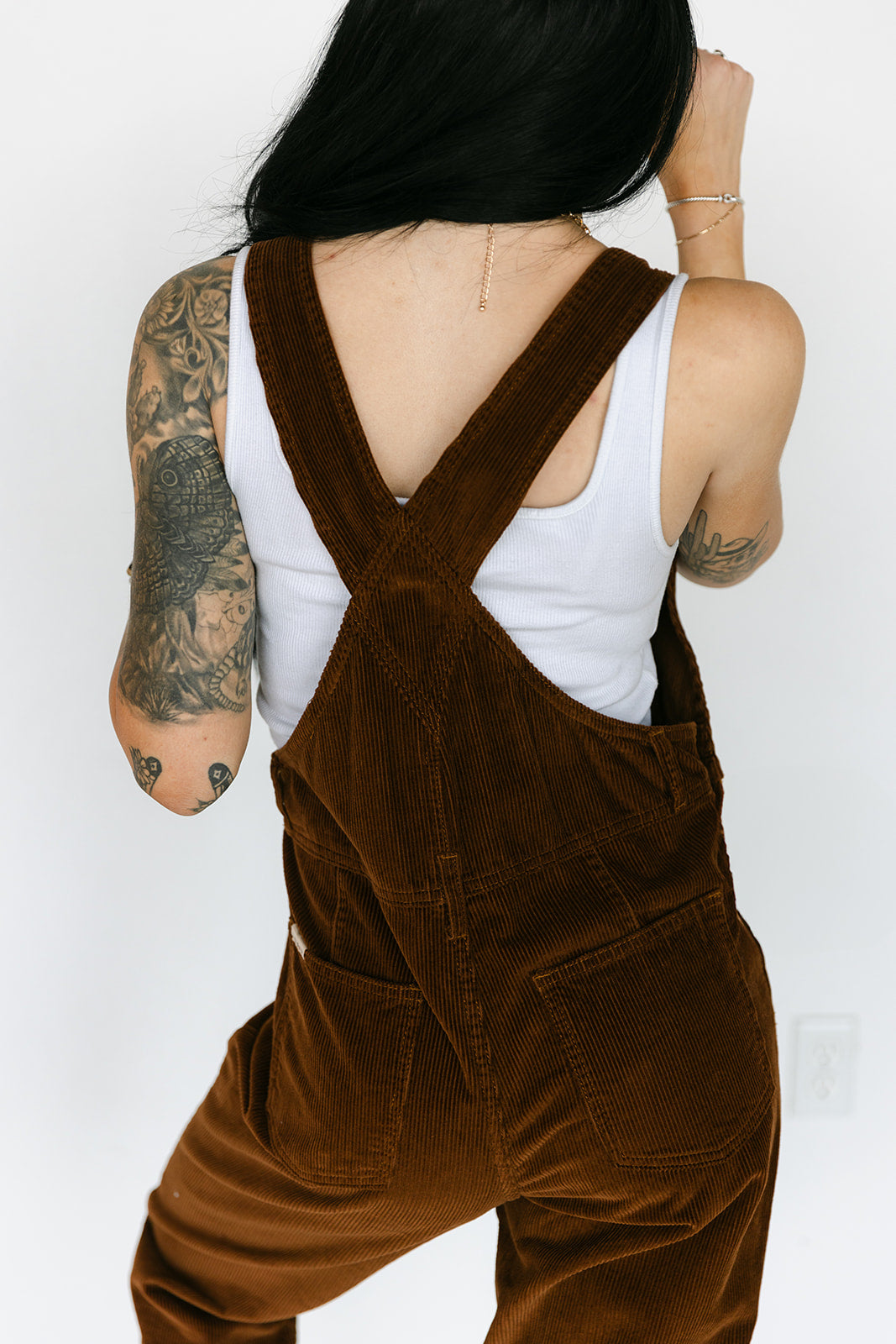 SALE The Athena Overall in Brown