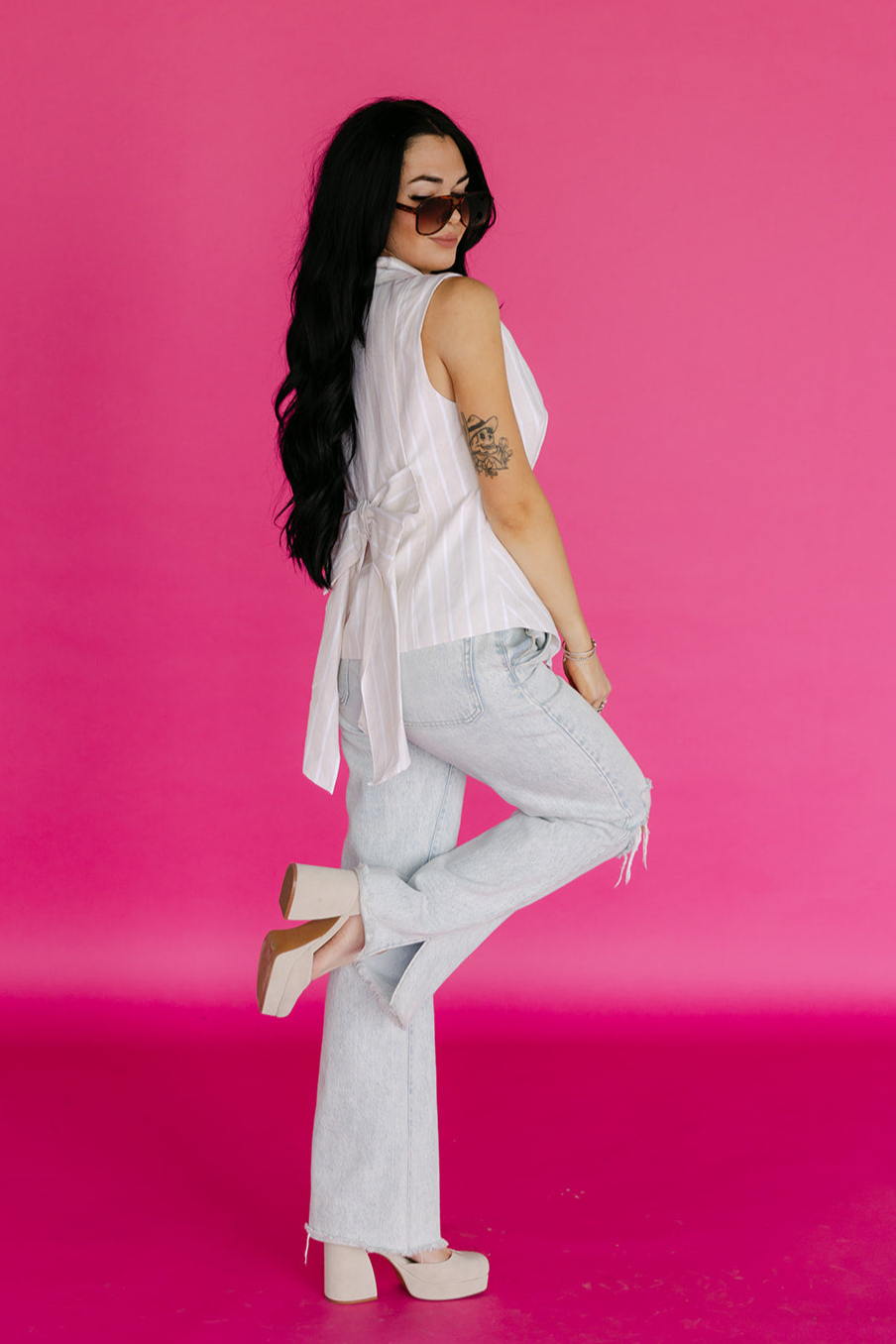 The Livie Straight Leg Jean