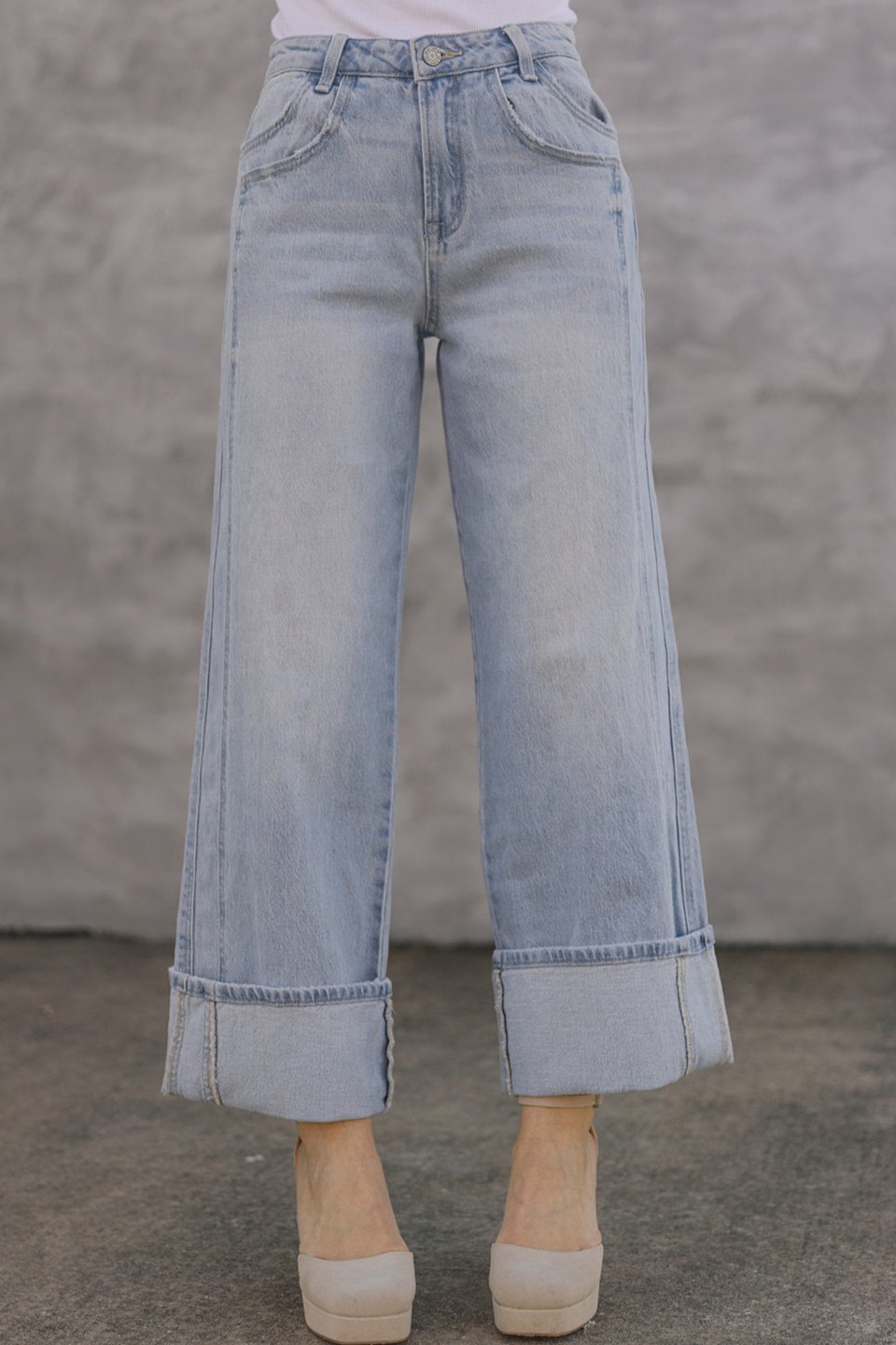 The Emaline Wide Leg Jean