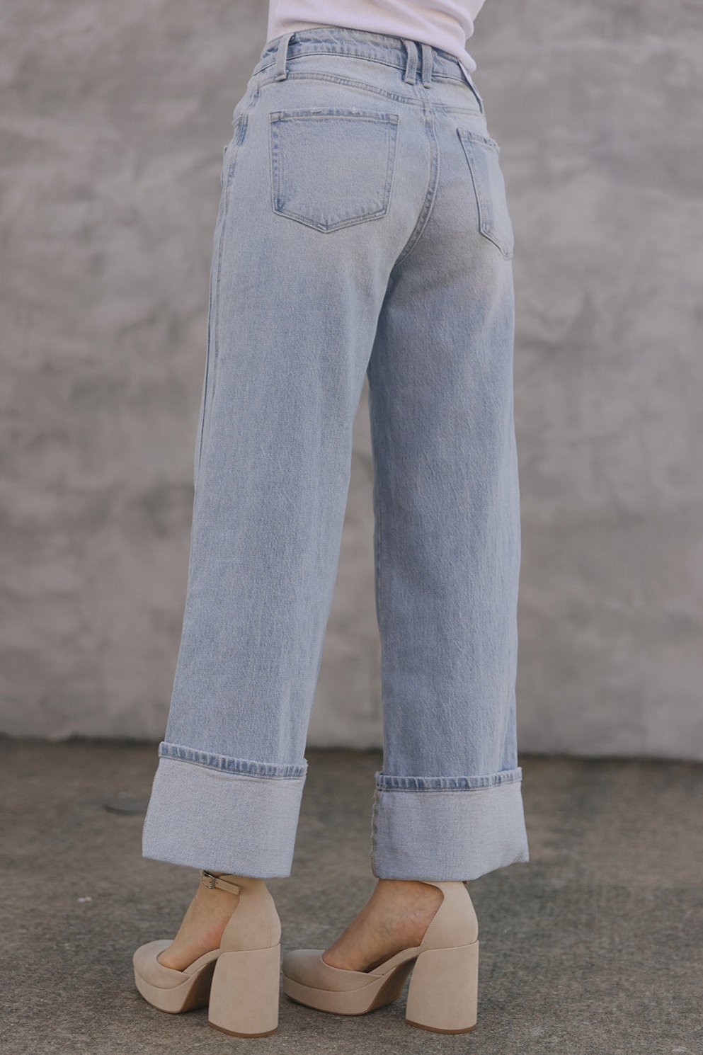 The Emaline Wide Leg Jean